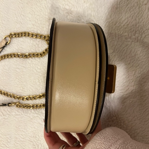 Coach Alie Saddle Bag Stone Ivory - Picture 4 of 7